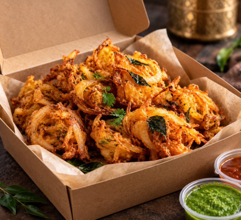 Marina Beach Onion Bhajji